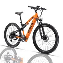 GS9 Plus 1000W Adult Version 4.0 with tread tires 26 inch snow beach electric bike, 48V 17Ah mountain electric bike 1000W  48V 17AH oranžinė