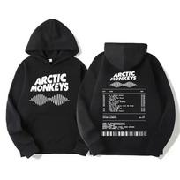 Retro Rock Arctic Monkeys Muzikinio Albumo Hoodis XL black
