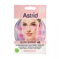 Astrid Glow Expert 4D - Rozjasňující hydrogelové polštářky pod oči s niacinamidem