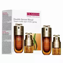 Clarins Double Serum Ritual - Dárková sada pleťové péče