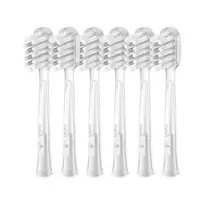 Laifen Replacement head for toothbrush 2.0 Gum Care Transparent - 3 pcs