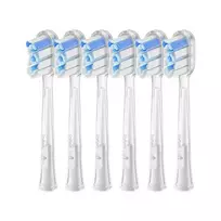 Laifen Replacement head for toothbrush 2.0 Super-Clean Transparent - 3 ks