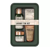 Baylis & Harding Gift set in a tin box Bergamot, Hemp & Sandalwood 4 pcs
