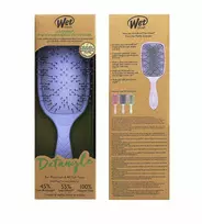 Wet Brush hairbrush Purple Go Green Thick Hair Paddle Detangler Plaukų šepetys