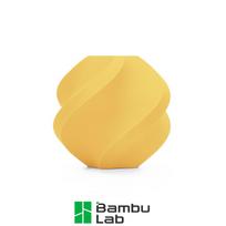 3D plastikas Bambu Lab PLA matinė cintrinų geltona (11400) be ritės (Refill) 1.75mm/1kg