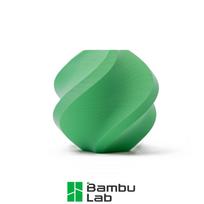 3D plastikas Bambu Lab PLA matinė žolės žalia (11500) be ritės (Refill) 1.75mm/1kg