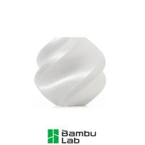 3D plastikas Bambu Lab PLA šilkas+ balta (13110) 1.75mm/1kg