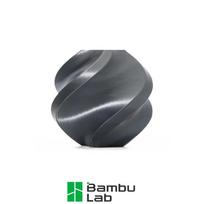 3D plastikas Bambu Lab PLA šilkas+ titano pilka (13108) 1.75mm/1kg