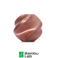 3D plastikas Bambu Lab PLA šilkas+ rožinis auksas (13206) 1.75mm/1kg