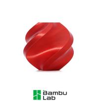 3D plastikas Bambu Lab PLA šilkas+ raudona (13205) 1.75mm/1kg