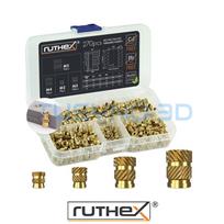 Ruthex M2 / M3 / M4 / M5 srieginių įvorių rinkinys – 270 vnt.