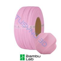 3D plastikas Bambu Lab PLA matinė sakurų rožinė (11201) be ritės (Refill) 1.75mm/1kg