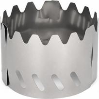 Wind-Proof Plate Stove Windscreen Ultralight Camping Stove Windshield  Outdoor Cooking gray