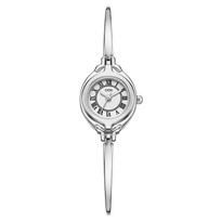 GEDI Women's Vintage Round Dial Thin Strap Waterproof Quartz Wristwatch white