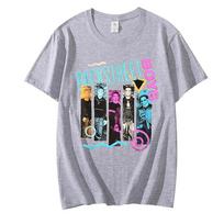 Unisex Heavy Oversized Backstreet Boys Classic 90s Vintage Graphic Tee 2026 Millennium Tour Pop Band Casual Streetwear Fan Gift M gray