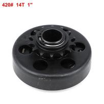 Go Kart Clutch 20mm 3/4  1  Bore 14T 14 Tooth Fit For Fun Kart Minibike Engine #40/41/420 Chain Predator 212 Centrifugal Clutch 25.4mm
