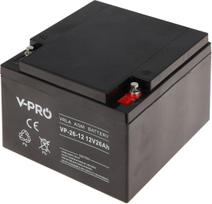 V-pro Akumulator VPRO 12V/26Ah | 12V/26AH-VPRO | 5902887062056