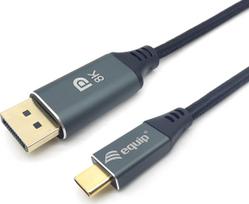 Adapter AV Equip Equip Adapter USB-C -> DisplayPort           8K60Hz 2.00m sw | 133422 | 4015867228746