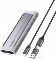 Kieszeń Orico Kieszeń dyskowa M.2 NVME/NGFF USB-C na USB-C/USB-A 6Gbps/10Gbps - szara | 6942227137753 | 6942227137753