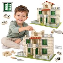 WOOPIE DIY plytų vilos statybos rinkinys 352 vnt. vaikams