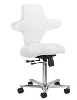 Kosmeda M meistro kėdutė su pasvyrimo funkcija Paulette 55-75cm sniego baltumo