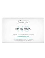 Bielenda Professional drėkinamasis koncentratai su 5 formų hialurono rūgštimi mezoterapijai ir kt. Bielenda Meso Med Program 3ml