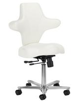 Kosmeda M meistro kėdutė su pasvyrimo funkcija Paulette 55-75cm balta