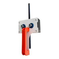 Multi-functional Wire Puller Handheld Fish Tape 8mm Wire Tugger Smooth Cable Feeder Wall Underground Data Center oranžinė