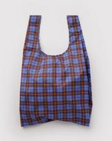 Baggu Standard Blue Tartan Eco Bag Baggu Bag Free