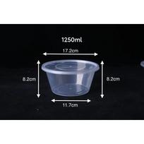 Disposable Food-Grade Takeaway Boxes for Rice, Noodles, Fruit, and More – Ideal for Commercial and Household Use 20 sets (includes lids) gray