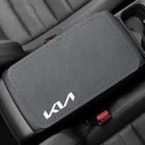 Car Armrest g25 Cushion Storage Box Cover Pad Mat For KIA Rio Soul Seltos Forte K5 K3 Niro Sorento Stinger Sportage Accessories gray