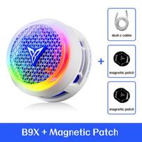 Flydigi B9X Phone Cooler Frequency Conversion Super Heat Dissipation Magnetic Radiator RGB Light For iPhone iPad Android