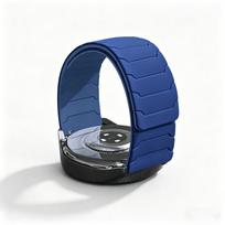 Silicone Magnetic band For Garmin Venu 3/3s/2/2s Bracelet Garmin Vivoactive 6/5/4/Forerunner 245 970 18mm 20mm 22mm Watch Strap 22mm watch straps tamsiai mėlyna spalva