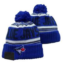 Baseball Football Ice Hockey Basketball Teams Knit Hat Winter Warm Beanie 8 blue