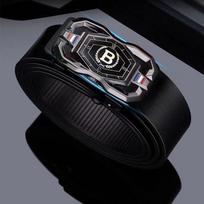 Internet Men'S Toothless Automatic Buckle Belt Casual Pants Belt Plenty 120cm black