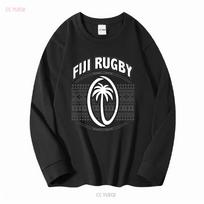 FIJI RUGBY Jersey T Shirt Fijian Bula Polynesian Pacific Islander Pride Tongan Samoan Hawaiian Maori vintage Washed Soft M black