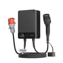 DEPOW stacionari elektromobilių įkrovimo stotelė, 22 kW, 15 m