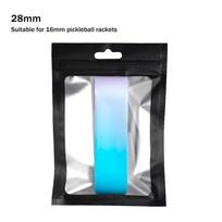 Laser Pickleball Paddle Protection Tape-Paddle Head Edge Guard-Racket Edge Protection Tape-Fit Perfectly Curved Edge Laser Tape black