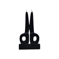 Scissor Candle Hecate Jyotish Mystic Mall Decorative Soy Blend Wax Candle "Pack-Of-1" juoda