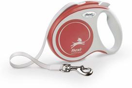 Automatinis pavadėlis Flexi Comfort Plus, šviesiai raudona sp., XS