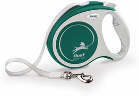 Automatinis pavadėlis Flexi Comfort Plus, žalia sp., M