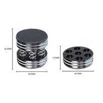 1 PCS HiFi Shock Spikes Aluminium Alloy Spring Damping Pad For Audio CD HiFi Amplifier Speaker Turntable Player juoda