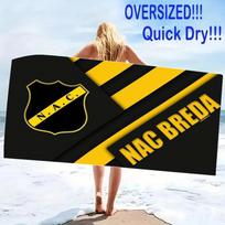 NAC Breda Print Beach Towel, Large Soft Quick Dry Towel for Beach Camping Swimming 80cmx160cm(31x63inch)