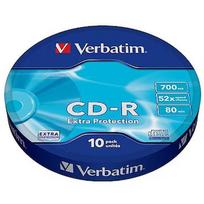 Verbatim CD-R 52x 700MB 10P SP Extra Protection Wrap 43725