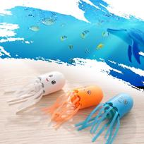 Cartesian Science Magic  Educational Jellyfish  Diver blue
