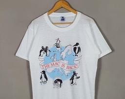 Vintage 1988 FLEETWOOD MAC Europe Tour Concert T shirt size Large / Rare 80s Blues pop Rock n' Roll 1980s Stevie Nicks Rare tee 150 gray