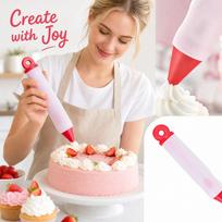 Silicone Icing Pen for and Decorating, Chocolate Writing Tool with Fine Tip One Size