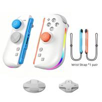 Magnetic Wireless Controller For Switch 2 One-Key Wake Up RGB Light Hall 3D Joystick Turbo Gamepad Programmable Back Buttons Set
