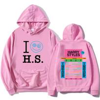 Harry Styles Together Together Tour 2027 Hoodies Fashion Long Sleeve Hooded Sweatshirt Women Men Clothing Graphic Print Pullovers XXXL rožinė