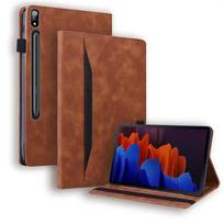For Samsung Galaxy Tab S7 S8 Plus S9 FE S10 Lite S11 Ultra 11 12.4 14.6 Inch Case Business Wallet Flip Book Cover with TPU Shell S8 11 inch ruda